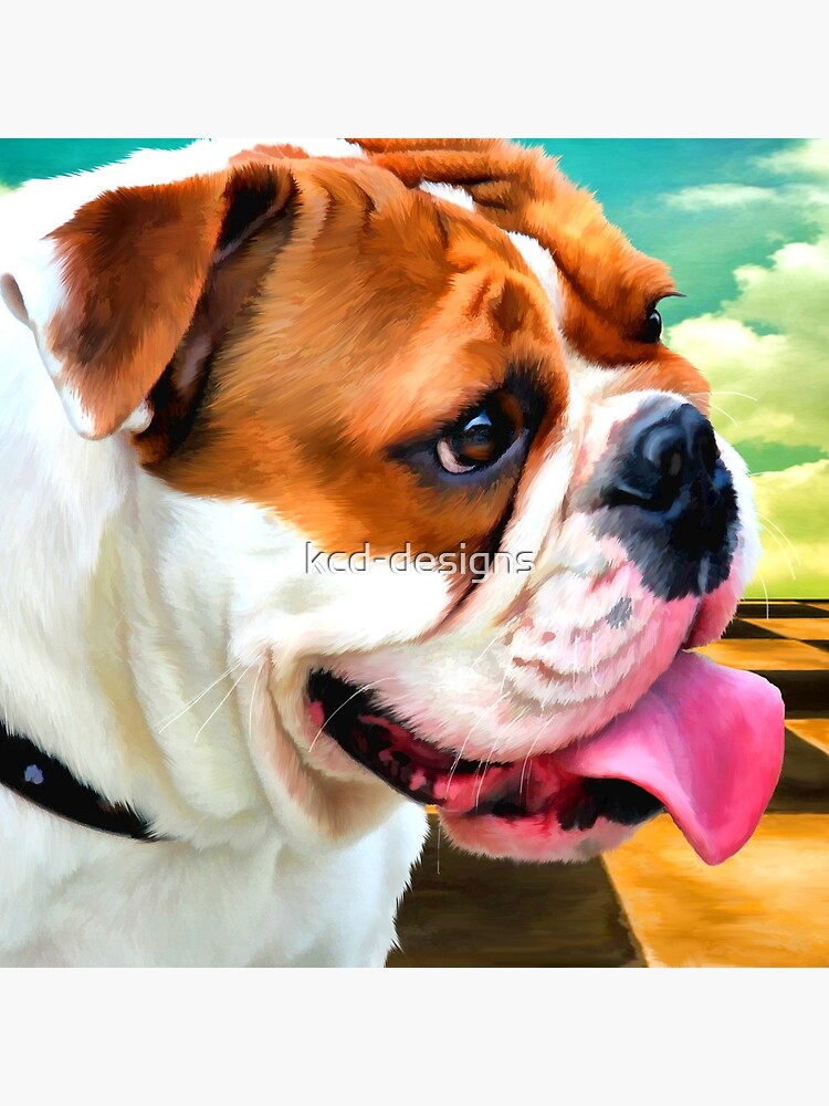 Artwork view, "Salvador Doggie" designed and sold by kcd-designs