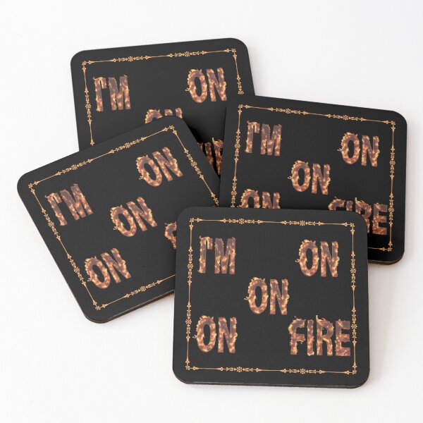 Item preview, I'm On Fire designed and sold by Art Intelligence.