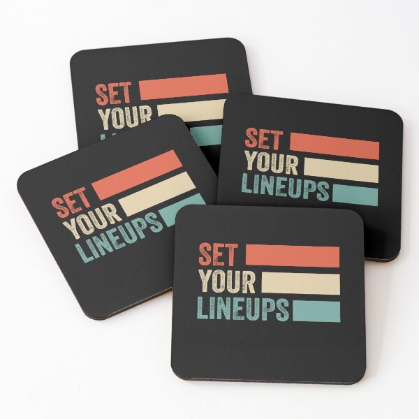 Item preview, Set Your Lineups - Fantasy Football designed and sold by Amineharoni.