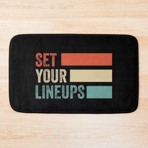 Item preview, Set Your Lineups - Fantasy Football designed and sold by Amineharoni.