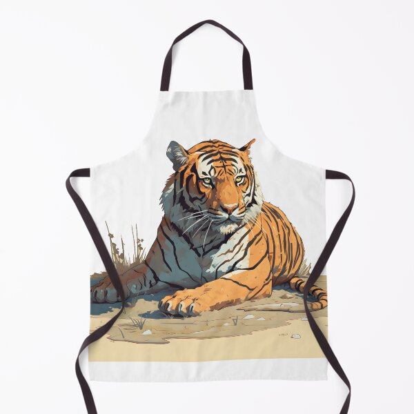 Item preview, tiger lay down on ground designed and sold by lighte.