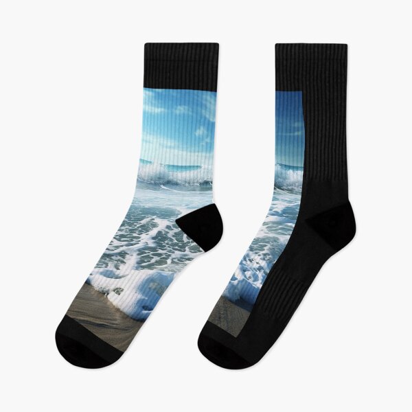 Item preview, Sea Waves Sunny Day Coast Landscape designed and sold by LudwikeArts.