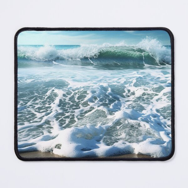 Item preview, Sea Waves Sunny Day Coast Landscape designed and sold by LudwikeArts.
