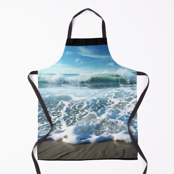 Item preview, Sea Waves Sunny Day Coast Landscape designed and sold by LudwikeArts.