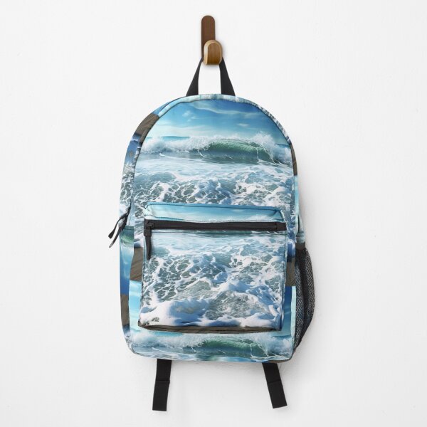 Item preview, Sea Waves Sunny Day Coast Landscape designed and sold by LudwikeArts.