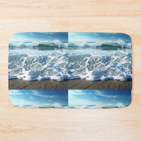 Item preview, Sea Waves Sunny Day Coast Landscape designed and sold by LudwikeArts.