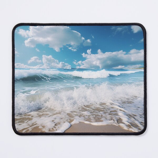 Item preview, Sea Waves Sunny Day Coast Landscape designed and sold by LudwikeArts.