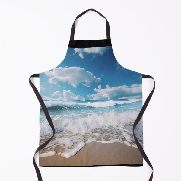 Item preview, Sea Waves Sunny Day Coast Landscape designed and sold by LudwikeArts.