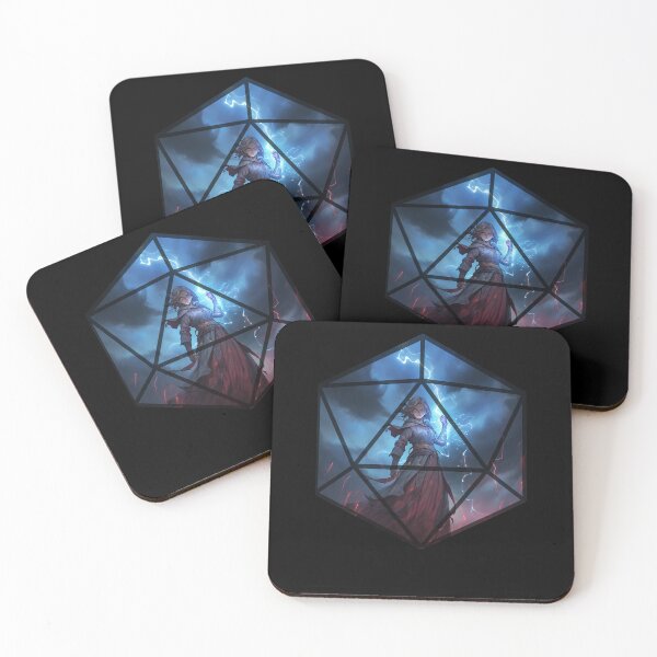 Artikelvorschau, Elemental Mastery – Dice & Destiny – Zauberer, RPG-d20-Würfelliebhaber entworfen und verkauft von Zanda-Nerd-Shop.