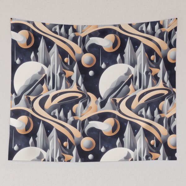 Item preview, Space age pattern designed and sold by CoolPixels.