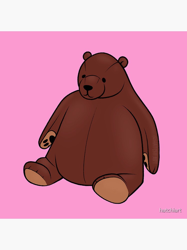 ikea djungelskog bear Greeting Card for Sale by hatchiart