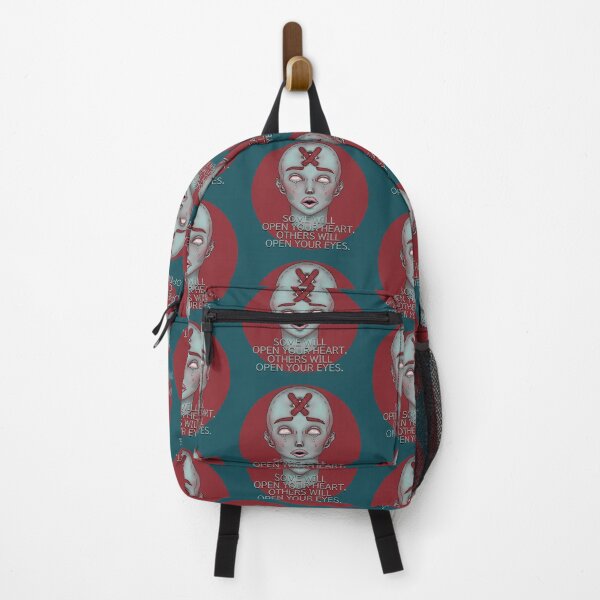 Item preview, some will open your heart, others will open your eyes. sad illustration. designed and sold by La Loca.