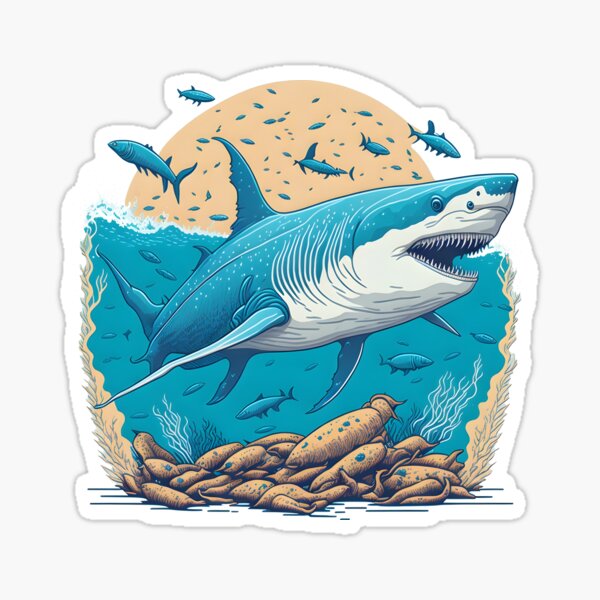 Small Marine Fish Stickers for Sale