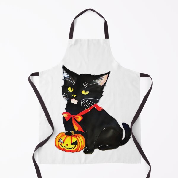 Item preview, Cute Cat Trick or Treat CatWitch Halloween Hallows Eve Art #SDARTPROJECT7 designed and sold by sdartproject.