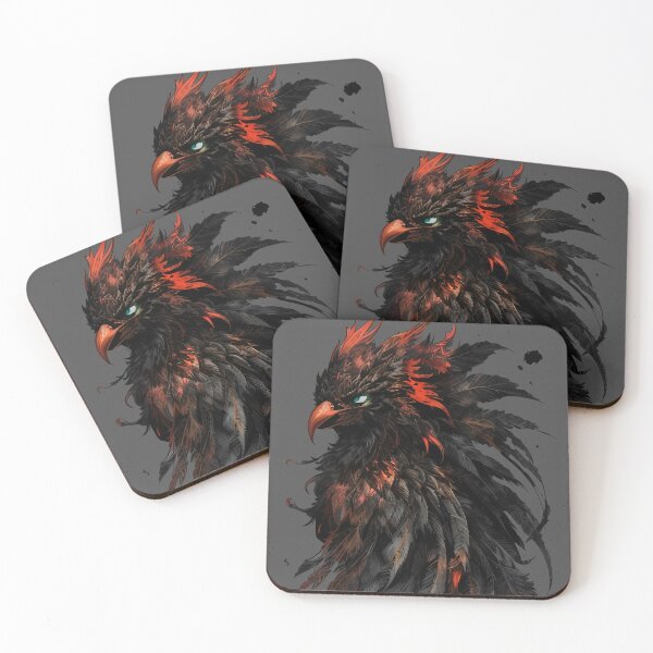 Item preview, Feathers and Fire - Fabled Phoenix Bird designed and sold by HideTheInsanity.