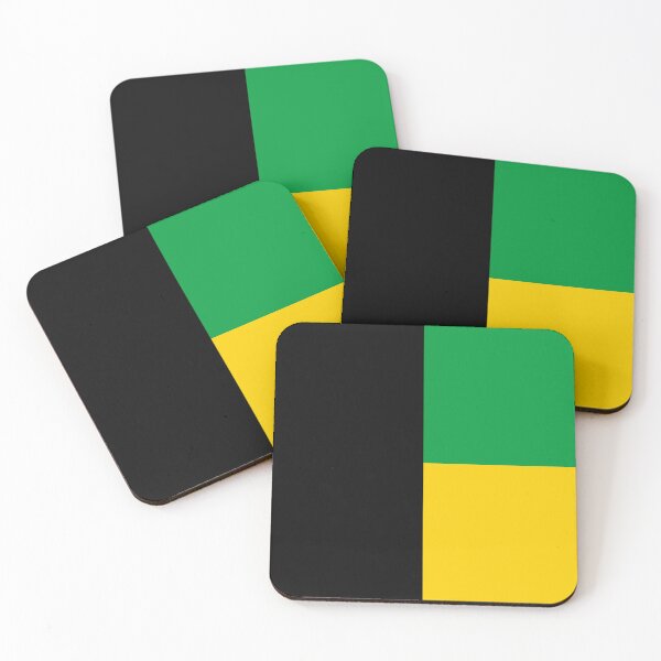 Item preview, Jamaican Flag Solid Colours designed and sold by DaughterOfFaye.