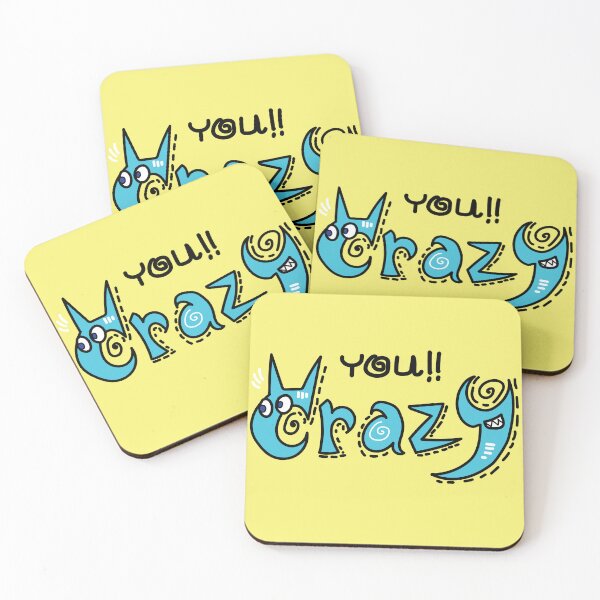 Item preview, you Crazy Stickers designed and sold by seekrame.
