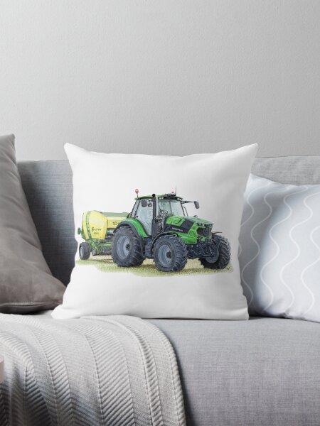 Item preview, Green Tractor Painting designed and sold by SandraWarmerdam.