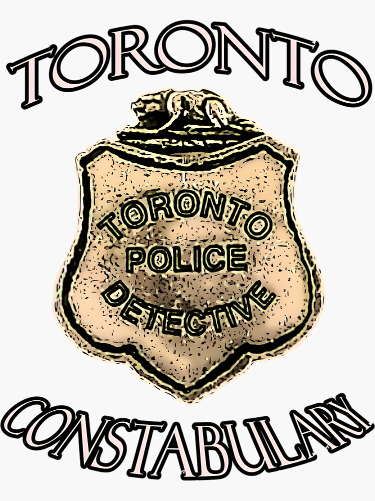 Police Badge Sticker -  Canada