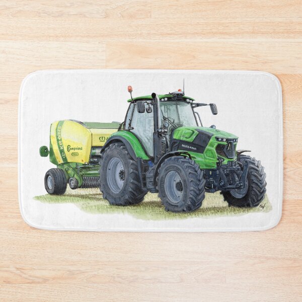 Item preview, Green Tractor Painting designed and sold by SandraWarmerdam.