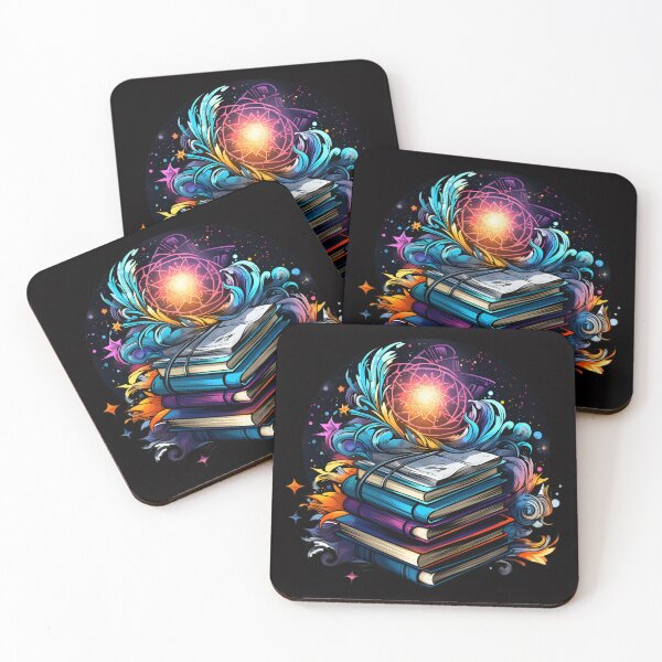 Item preview, Floral Constellations: Books as the Bridge to Cosmic Beauty designed and sold by MDartists.