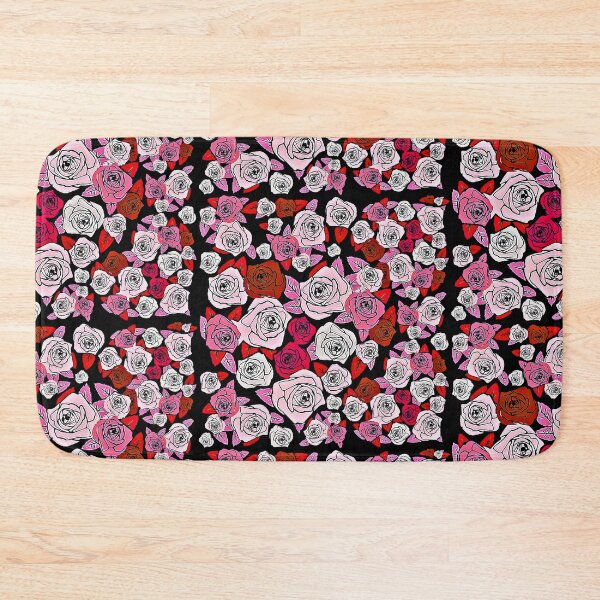 Item preview, Love roses on black designed and sold by FlowerandDesing.