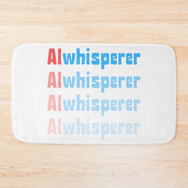 Item preview, AI whisperer professional title 4 rows designed and sold by CleanDecor.