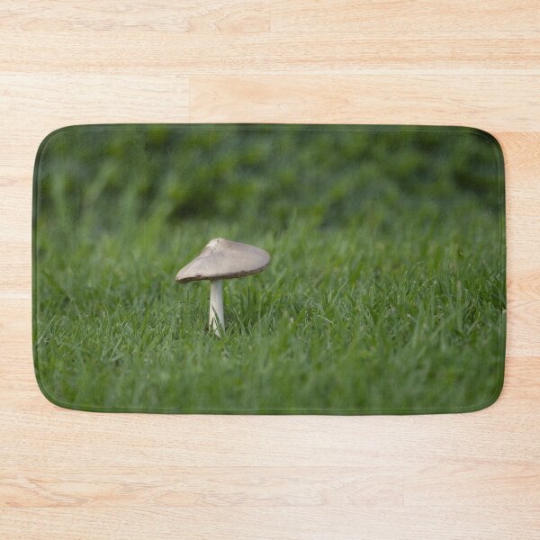 Item preview, A single mushroom in the grass designed and sold by imaginethis.