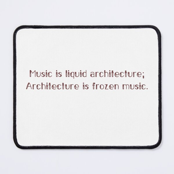 Item preview, Goethe's Ode to Music & Architecture Tee designed and sold by wordartistry.