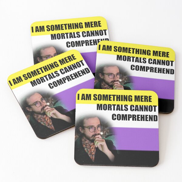 Item preview, Will Wood Non-Binary Flag designed and sold by LaughingCowboys.