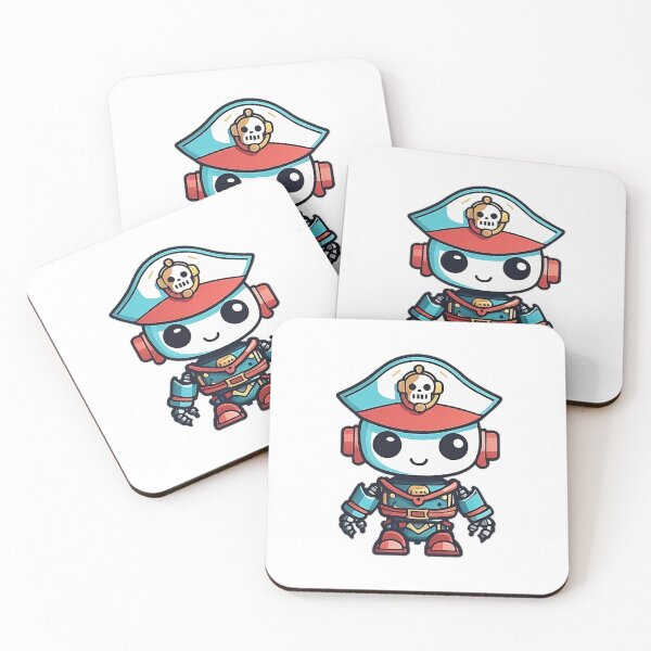 Item preview, Pirate Robot designed and sold by magicalofart.