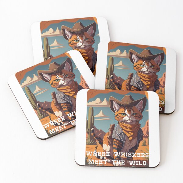 Item preview, Cowboy Cat and Wild West: Adventure Awaits in Style designed and sold by DizzyShirts1.