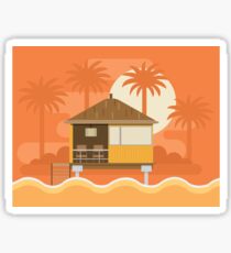Simple Bungalow Sticker