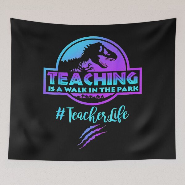Item preview, Teaching is a Walk in Park Teacher Funny Mother's Day designed and sold by mainana78.