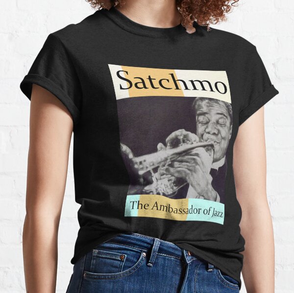 Louis Armstrong Satchmo Vintage Photograph T-Shirt