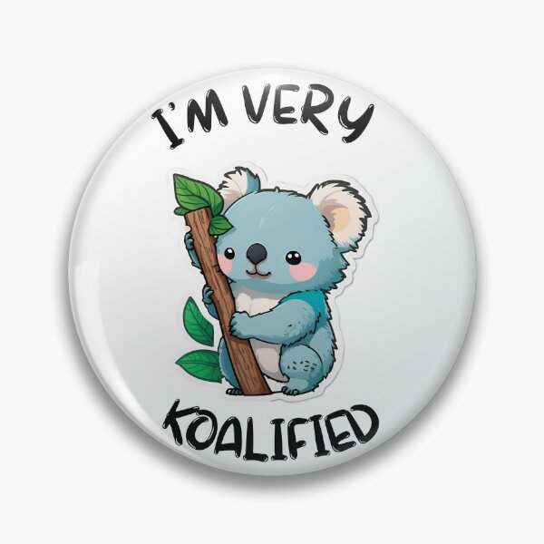 Item preview, I'm Very Koalified Qualified Koala Funny T-shirt designed and sold by MystikArts.
