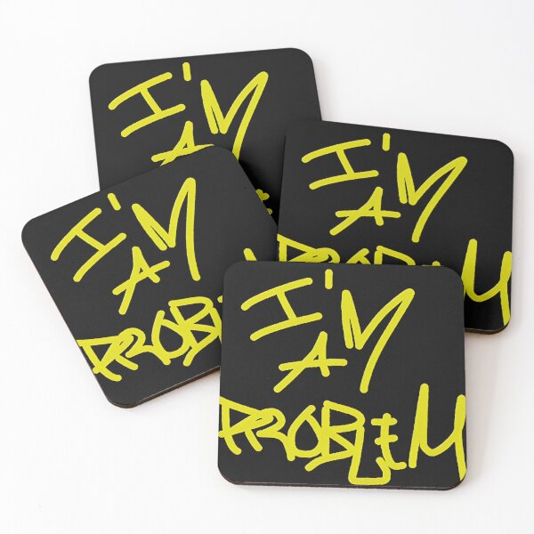 Item preview, Black and yellow style 3 designed and sold by IMAPROBLEM BRAND CLOTHING BY INFLUENCE GETEM.
