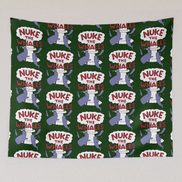 Item preview, Nuke the whales  designed and sold by Alisfwas.