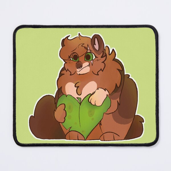 Item preview, Squirrelflight Heart With Background - Warrior Cats designed and sold by PaintedVelvet.
