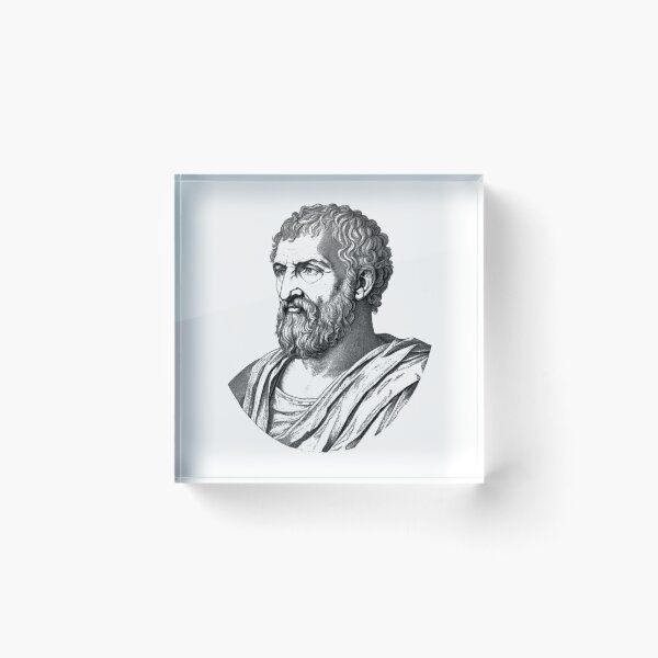 Item preview, Portrait of Thales of Miletus designed and sold by NTGUILTY.