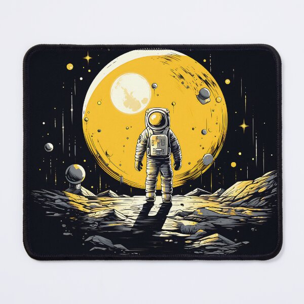 Item preview, Lone Moon Astronaut designed and sold by ArtisimoStudio.