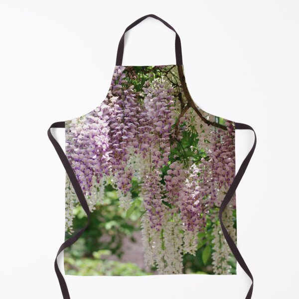 Item preview, Wisteria Serenade: Breathtaking Danglings in Purple and White highres photo designed and sold by EmeraldeaArt.