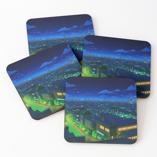 Item preview, Anime Cityscape designed and sold by Byreign.