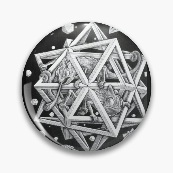 Item preview, M C Escher Halftone	 designed and sold by joehiwogt67.