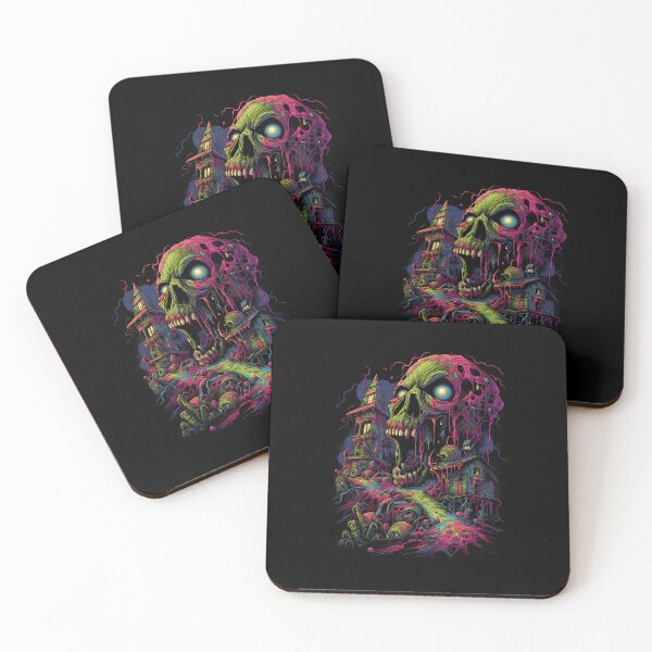 Item preview, Skull Over City designed and sold by ArtisimoStudio.