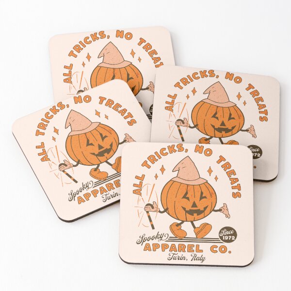Item preview, Spooky Apparel Co. - All Tricks No Treats Pumpkin Mascot. Halloween Gift designed and sold by Zandalus.