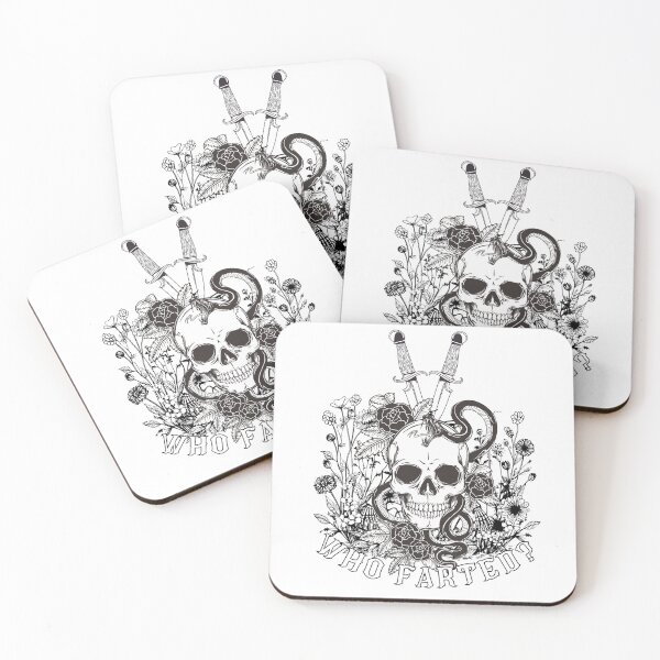 Artikelvorschau, Wer hat das Tattoo gefurzt? entworfen und verkauft von Wickedgifts.