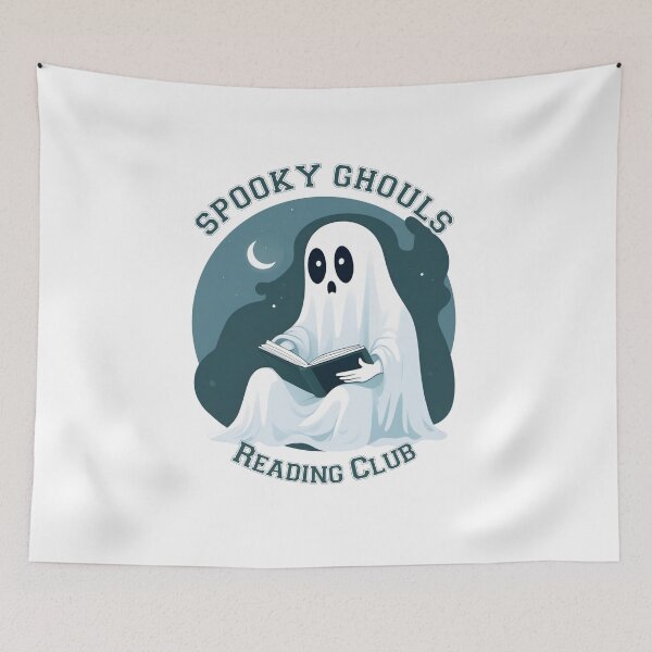 Item preview, Spooky Ghouls Reading Club, Spooky Season designed and sold by Ridaelb.
