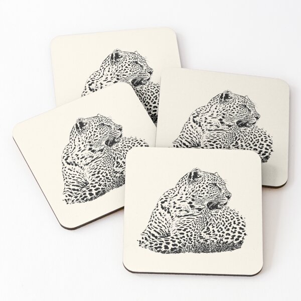 Item preview, Leopard portrait 4 designed and sold by Guardi71.