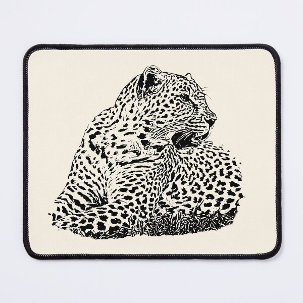Item preview, Leopard portrait 4 designed and sold by Guardi71.
